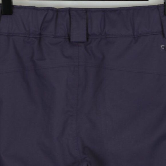 REI Girls Medium Purple Adjustable Fleece Lined Insulated Winter Snow Pants - Picture 4 of 14